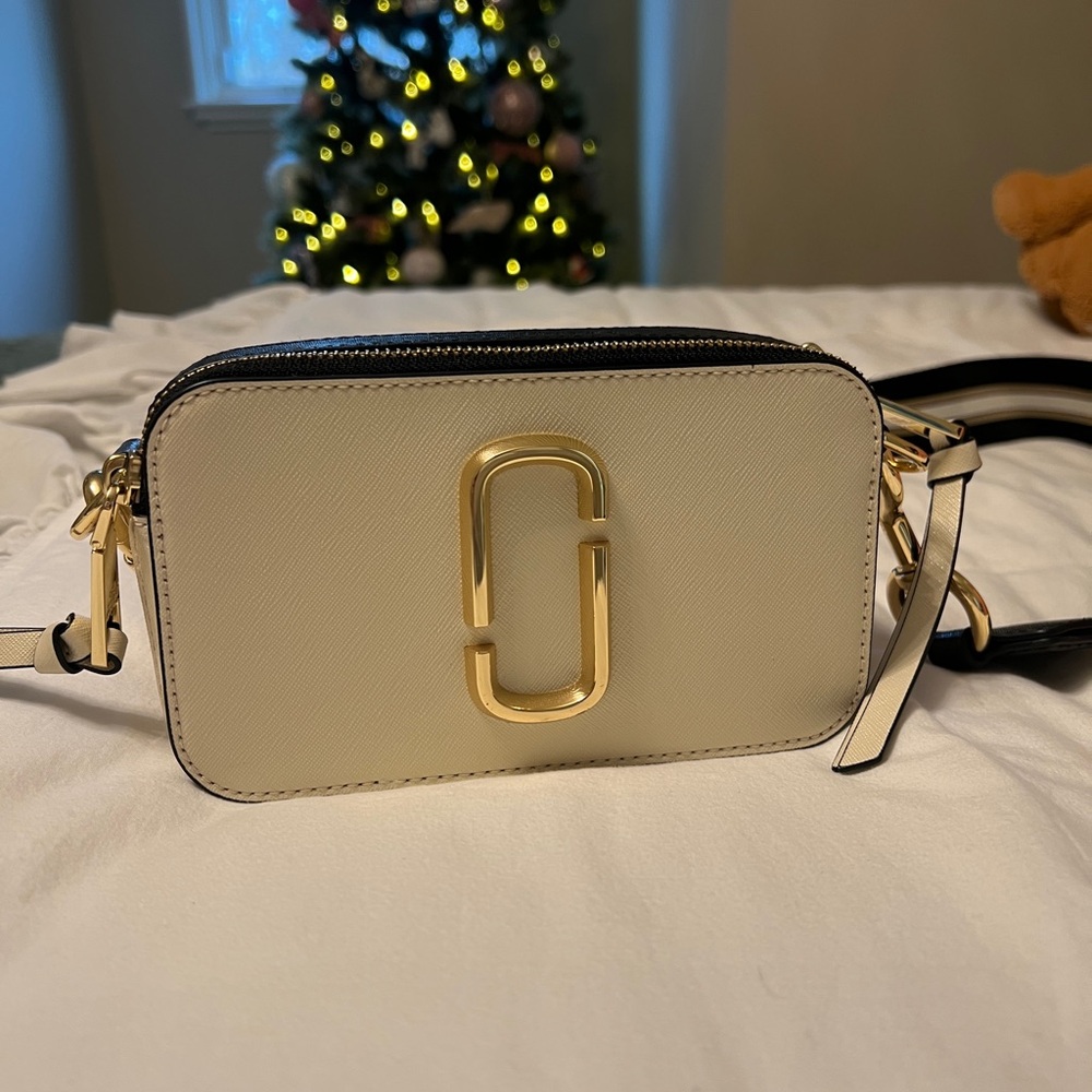 Marc Jacobs Beige Crossbody Bag